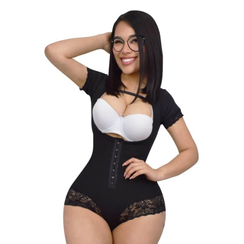 BODY PREMIUM MANGA CORTA-NEGRO